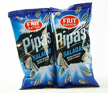 

Pipas Graines de Tournesol grillées salées frit Ravich 160grs - lot de 2 unités