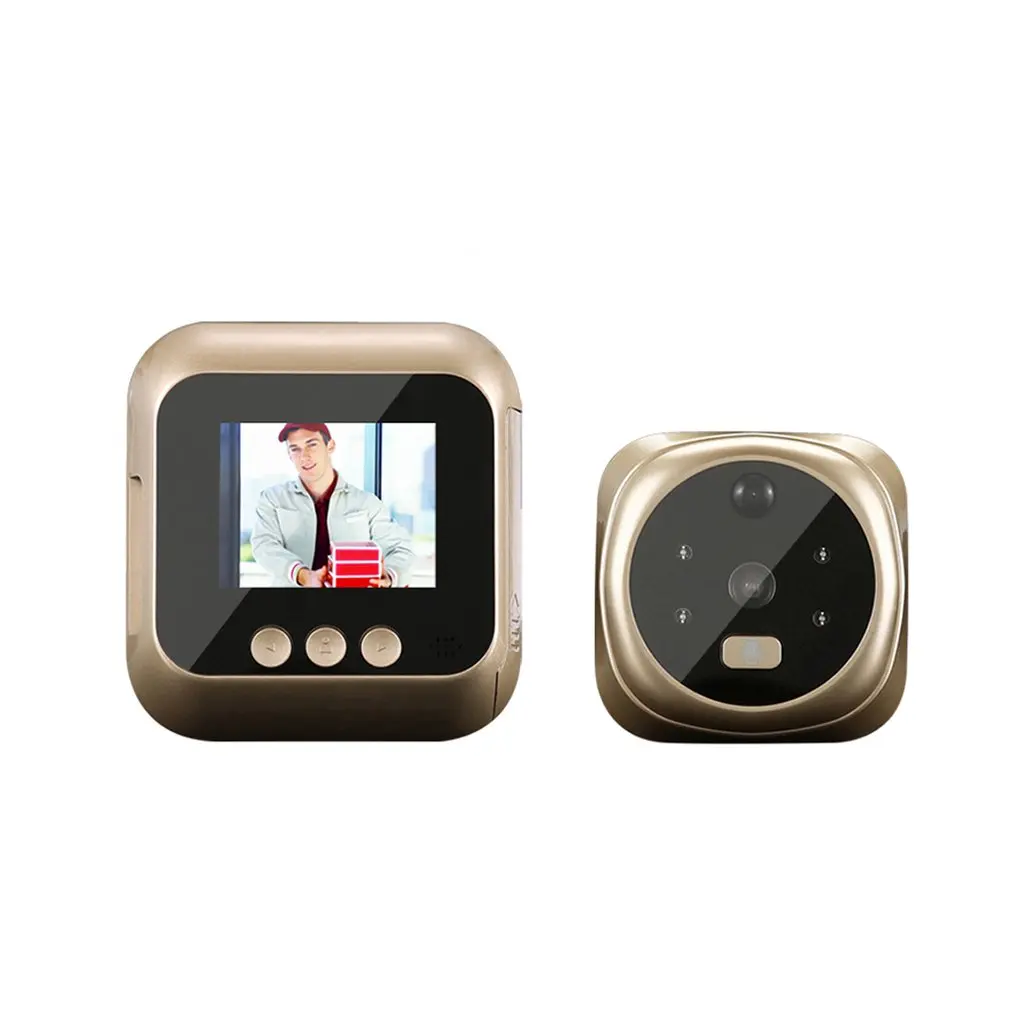 

2.8 Inch High-definition Smart Electronic Cat Eye Video Doorbell Support Motion Detection Photo Recording