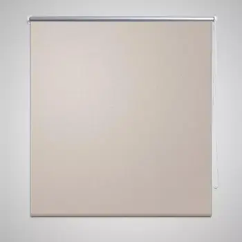 

Roller Blind Blackout 100 x 175 cm Beige