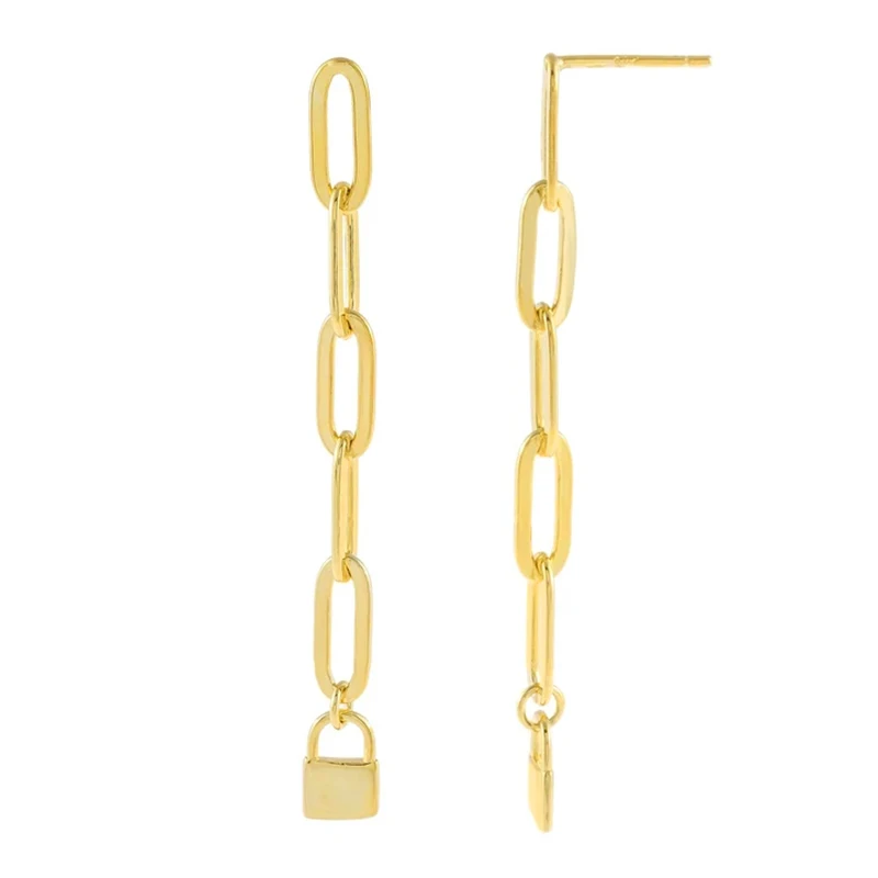 CANNER Pendientes Plata 925 Colorful Crystal Long Tassel Earrings 925 Sterling Silver Stud Earring For Women CZ Wedding Jewerly