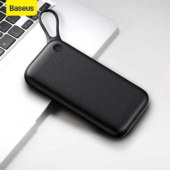 

Baseus 20000mAh Power Bank Double Quick Charge 3.0 USB 18W PD Fast Charging PowerBank 20000mAh External Battery for IP for xiaom