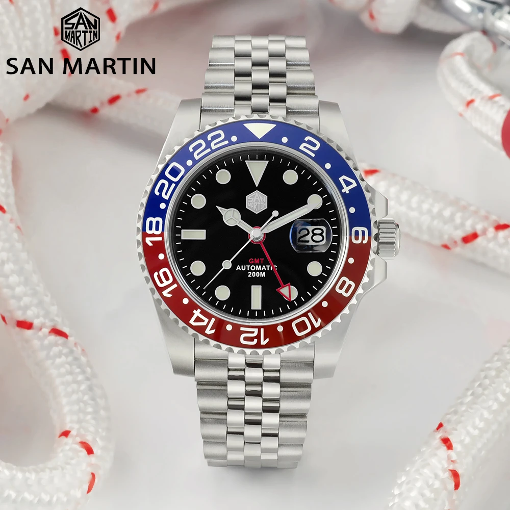 San Martin Gmt Men Watch Jubilee 