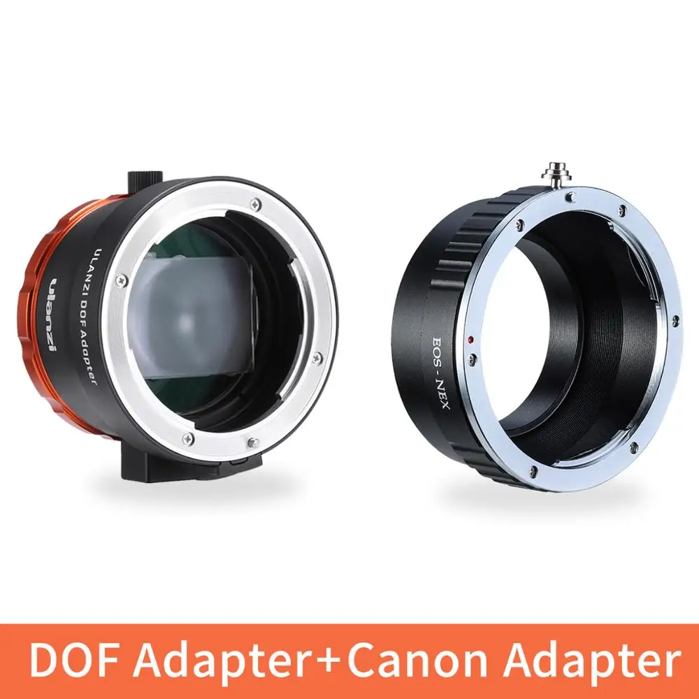 

Ulanzi Canon Nikon DOF Lens Adapter for DOF Smartphone Full Frame Camera Lens Adapter for iPhone 11 E Mount Lens SLR DSLR Camera