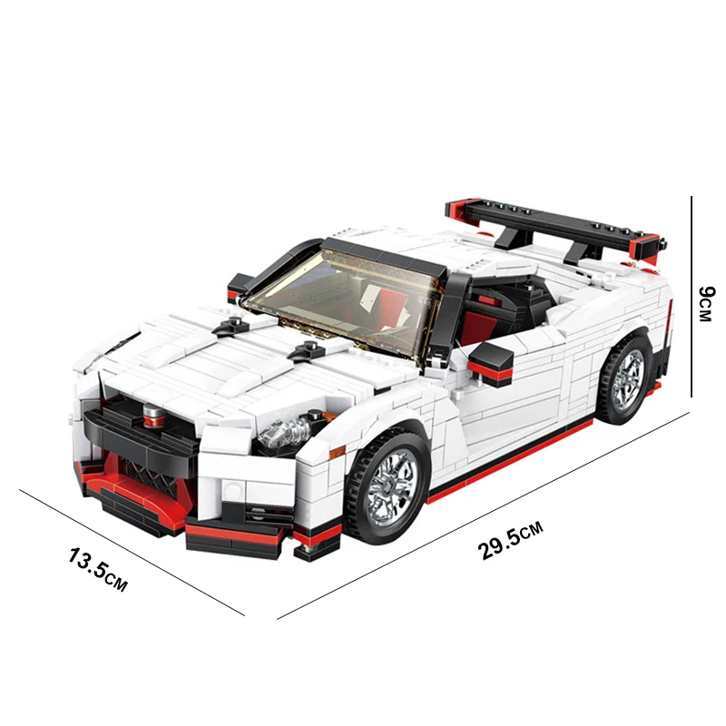 Пресс форма для King 13104 Творческий идея серии Nismo Nissan GTR R35 совместимый дизайн Moc 20518
