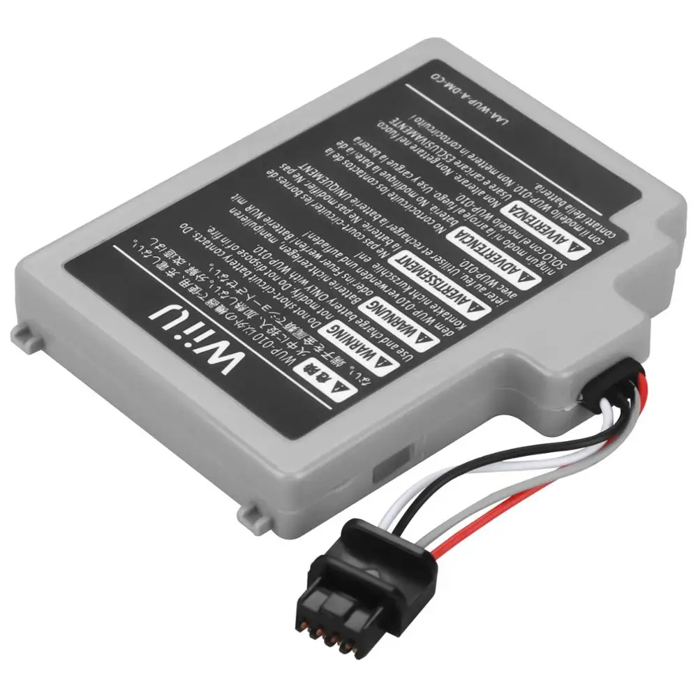 gas Indulgente mayoria wii u gamepad high capacity battery 2550mah