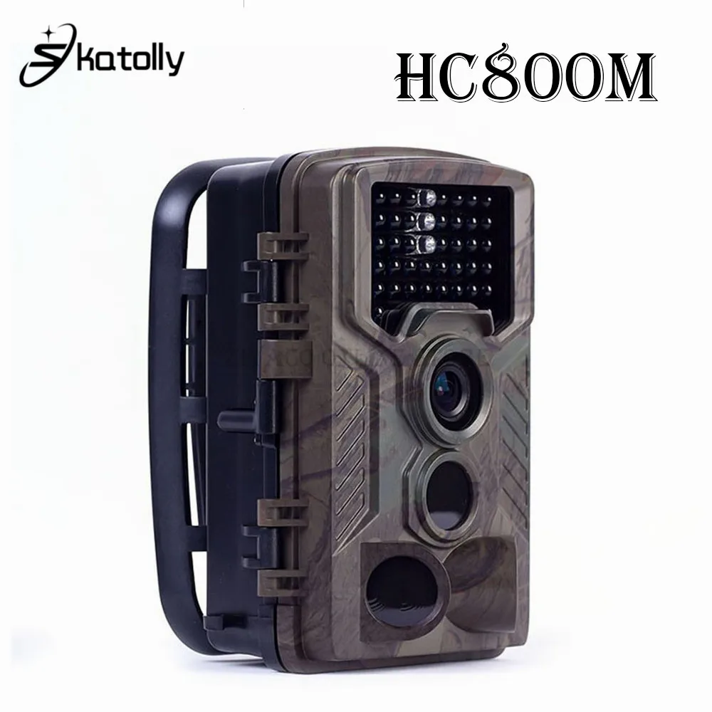 HC800M Skatolly 3g инфракрасная охотничья камера HC300M HC700G GSM 1080P фото ловушки ночного видения Дикая камера охотники Скаутинг Chasse - Цвет: HC800M
