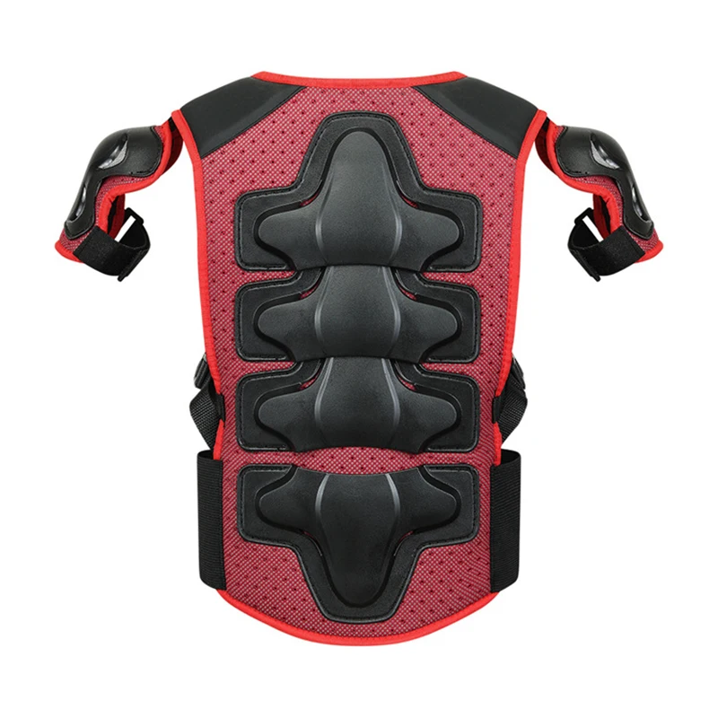 New 5-14 Year Outdoor Skating Snowboard Kids Body Chest Spine Protector Protective Guard Moto Dirt Bike Jacket Child Armor Gear