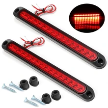 2PCS luce freno rimorchio 15 LED luce posteriore rimorchio camion LED fanale posteriore 10-30V luci di segnalazione di arresto rimorchio barra freno posteriore