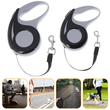 1PC de la ruleta de la correa de perro automática ajustable al aire libre caminar, mascota correas de 3M y 5M para la tracción cuerda retráctil de plomo(China)