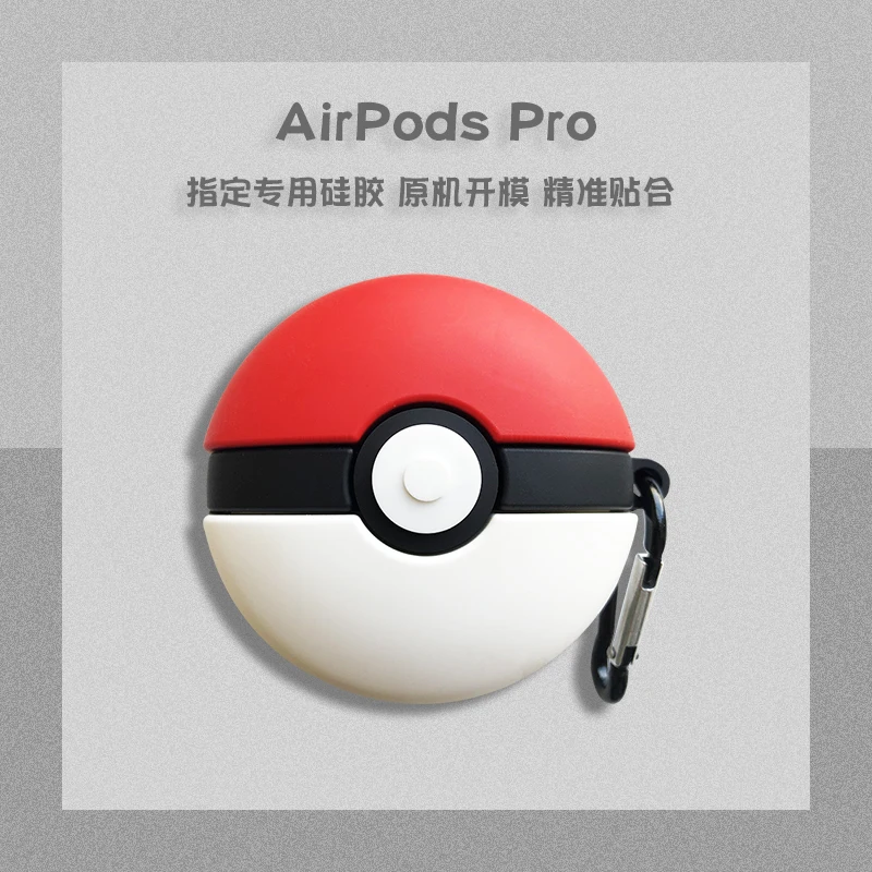 Чехлы для наушников с героями мультфильмов Snorlax Kabigon Elf Ball для Airpods Pro 3, Силиконовая защита, Bluetooth наушники, аксессуары