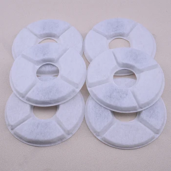

6Pcs Pet Flower Style Filter Cat Dog Supplies Replacement Fit For Automatic Electric Circulating