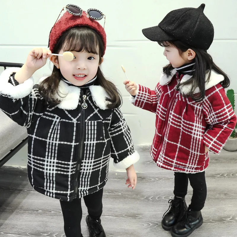

Baby Cotton Coat 1-3 Years Old Winter 4 Children Cotton-padded Jacket Girls 2019 New Style Infant Korean-style Thick Cotton-padd