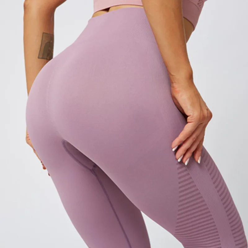 Высокая талия женские штаны для йоги пуш-ап Бесшовные Леггинсы спортивные женские фитнес спортивные колготки одежда Дышащие Брюки для бега Femme