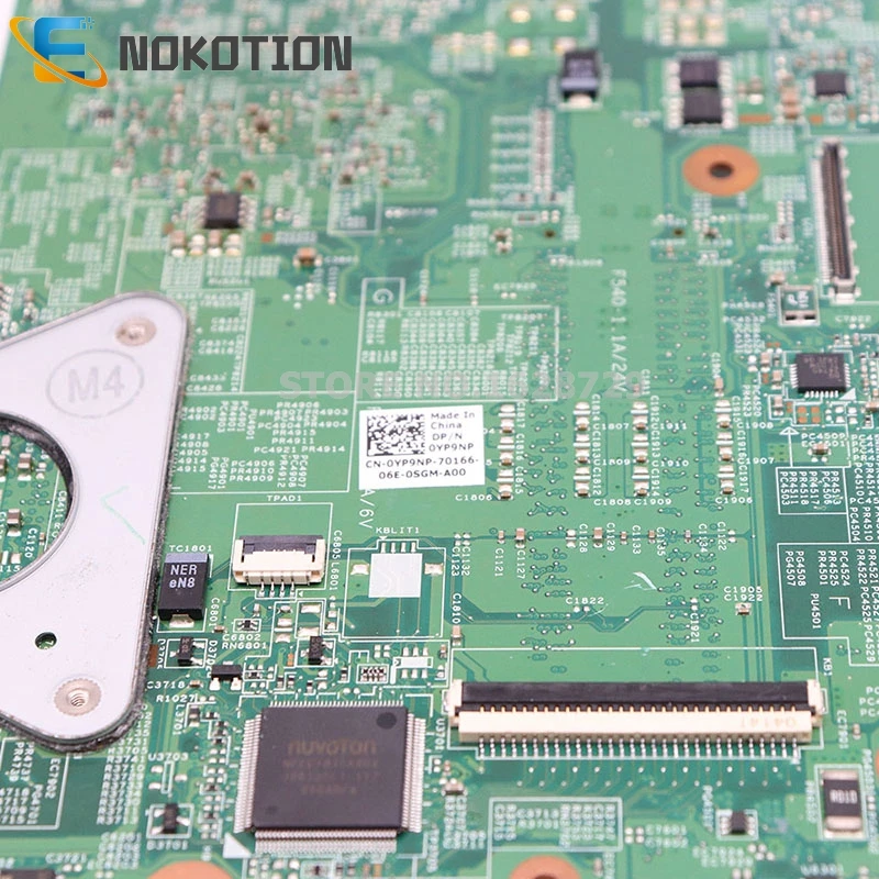 Popular  NOKOTION laptop motherboard for Dell Inspiron 15R M5010 CN-0YP9NP YP9NP 0YP9NP 09913-1 DG15 48.4HH0