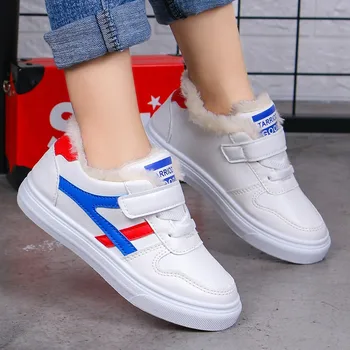 

Kids Sneakers Boys Shoes Girls Trainers Children Leather Shoes White Black School Shoes Pink Casual Shoe Flexible Sole Fashion