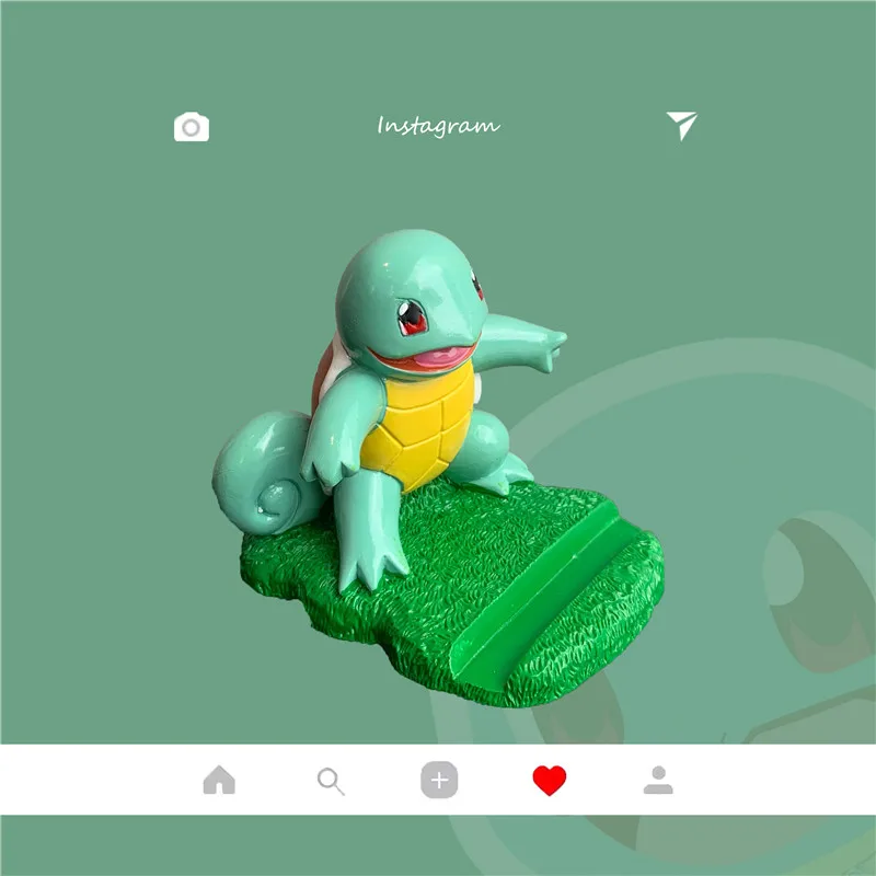 Высокое качество милый мультяшный покемон Squirtle Charmander, Бульбазавр, Гараж Комплект универсальная настольная подставка для мобильного держатель телефона Подставка