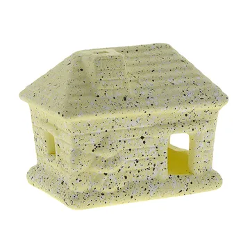 

Saim Aquarium Ornament Ceramic Small Fishes House Fish Tank Decorations Landscape Decor for Amano Shrimp Shelter Breeding House