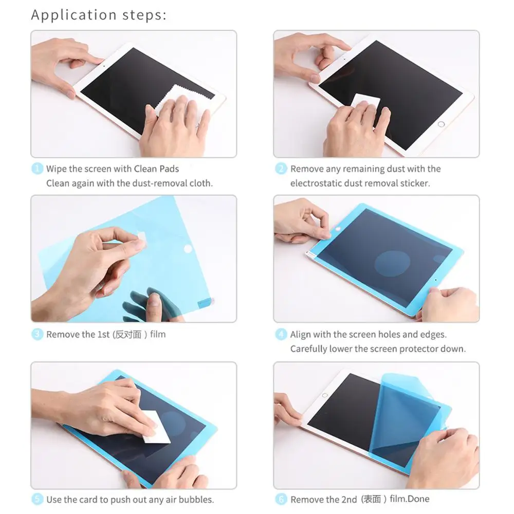 2 шт бумажная какое либо анти ослепленная матовая ПЭТ Экран протектор для iPad 10 5 9 11