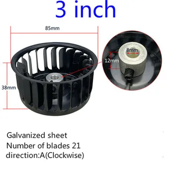 

Multi-Blades centrifugal fan impeller A Type Blade centrifugal fan motor impeller centrifugal fan blower impeller 3/4/5
