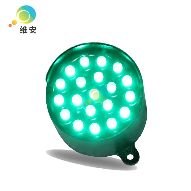 

52mm Green LED pixel cluster DC12V traffic signal light module for promotion