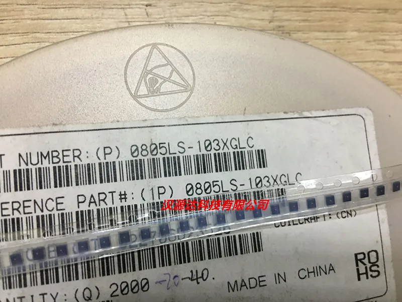 Оригинальный новый 100% 0805 SMD высокая частота индуктора обмотка 0805LS 103XGLC 10UH