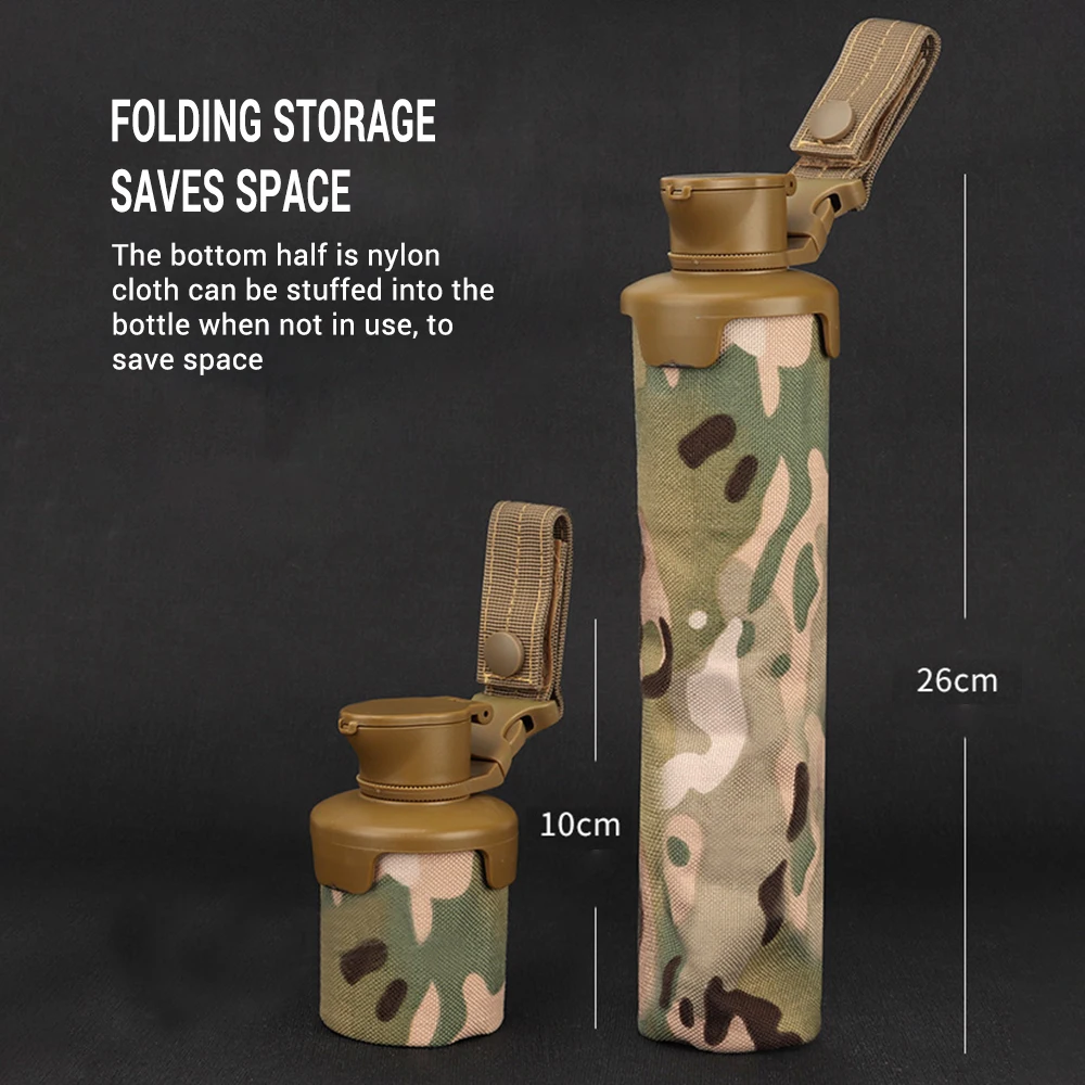 

Tactical Folding BB Storage Pouch Bag 1000D Nylon Large Volume Molle System Paintball Accessories Airsoft Shooting Organizer
