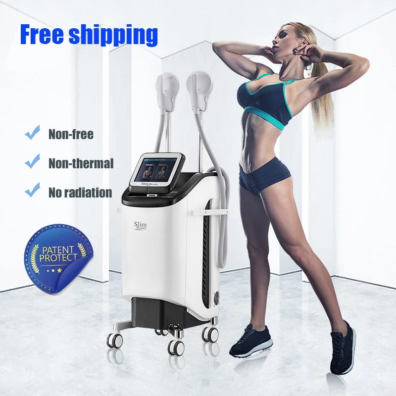 

2020 New!! high intensity Electromagnetic wave abs training ems muscle stimulator body sliming shaping machine EMSCULPT