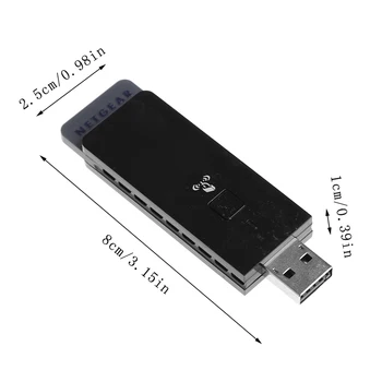 

N300 Wireless USB Adapter 300M WiFi Network Card Receiver For Netgear WNA3100 R9JB