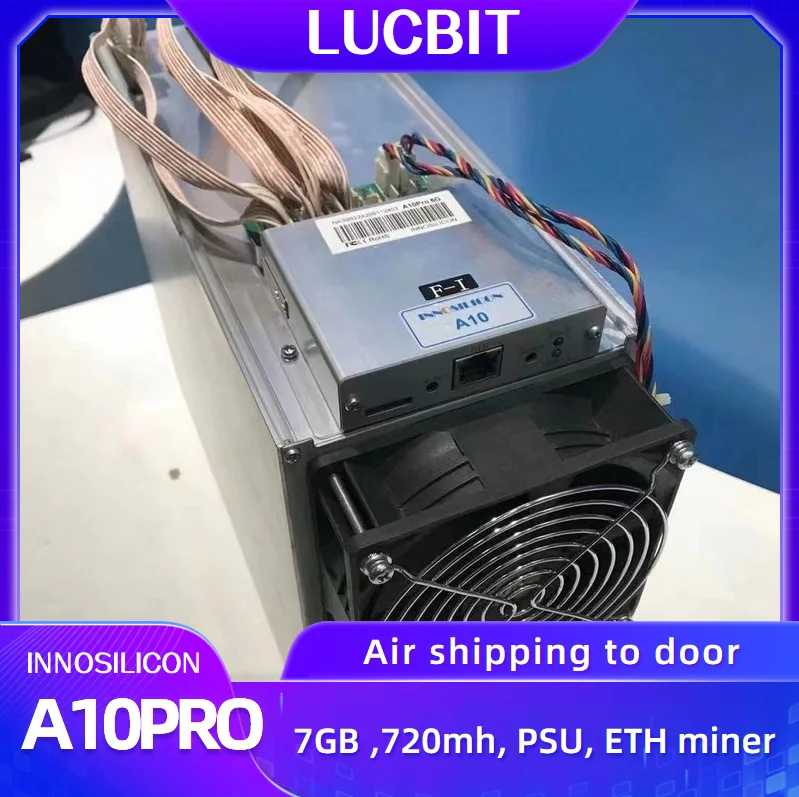 LUCBIT ETH Miner использованный Innosilicon A10pro 720mh 7gb с PSU ASIC Mining Быстрая доставка | Компьютеры