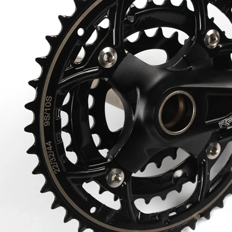 Велосипедный Кривошип 2 speed 38T 24T Plate 104BCD MTB велосипед BSA алюминиевый сплав с нижними