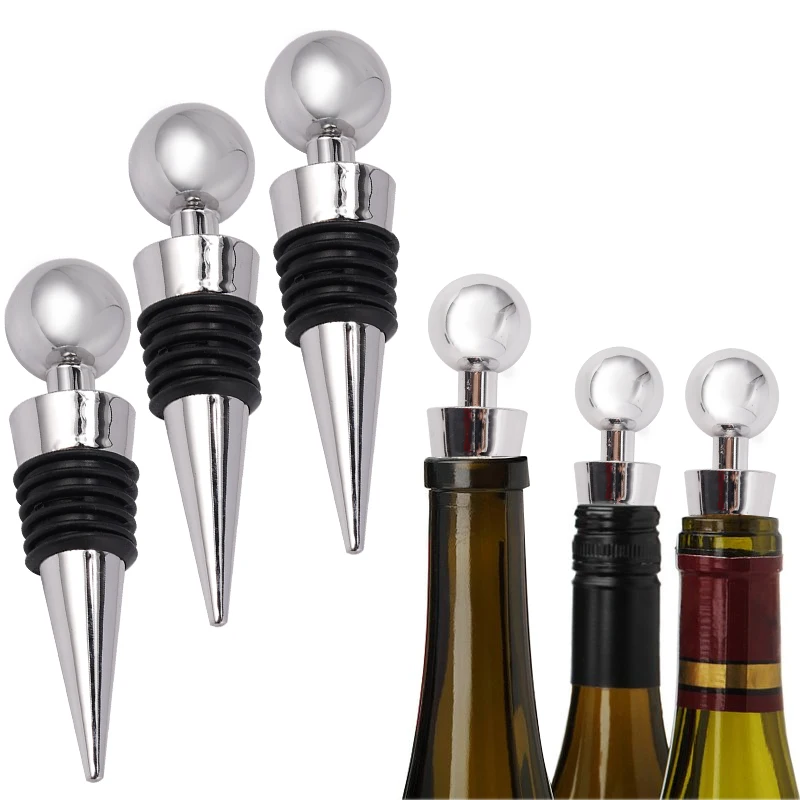 Wine Bottle Stopper Crystal Glass Sealer Stopper Decor 
