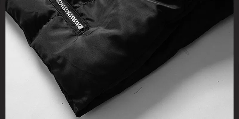 Drop Shipping-25 'C Winter Jacket Men New Parka Coat Men Down Keep warm Fashion