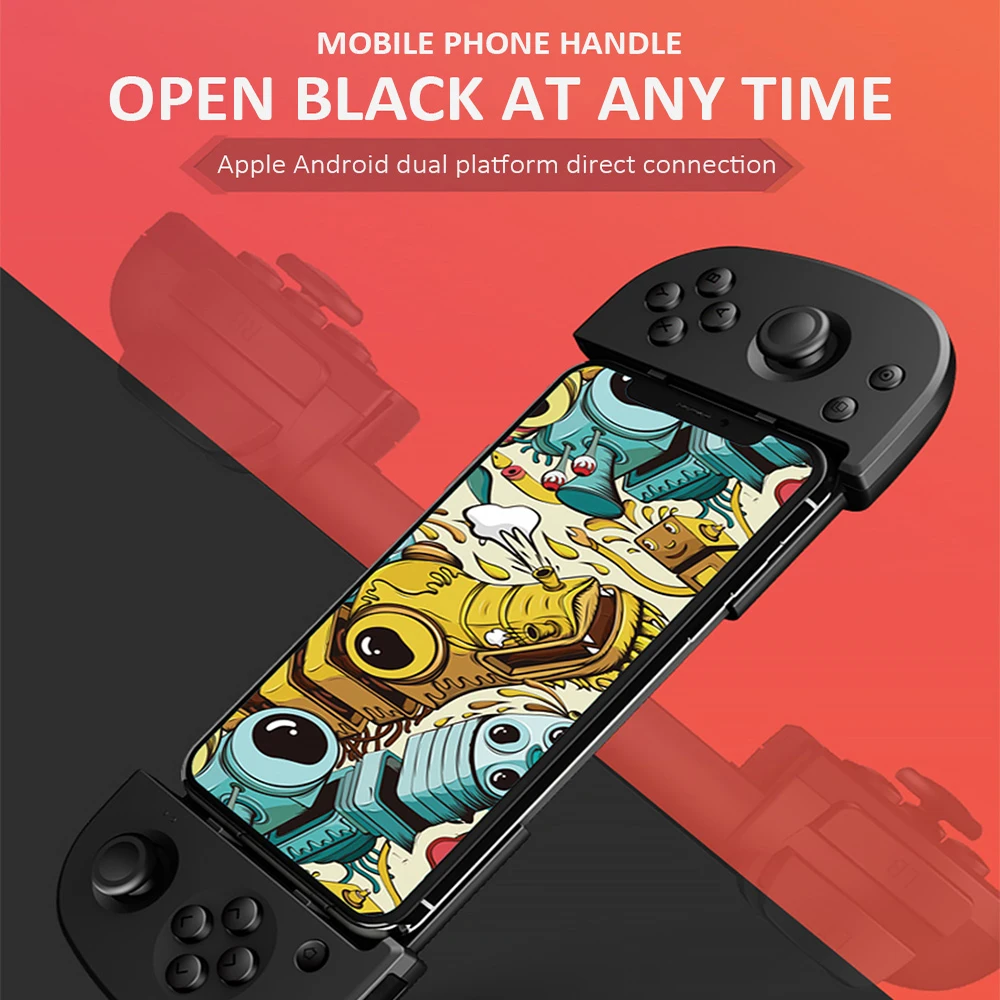 PXN-P30 wireless game controller Bluetooth gamepad joystick 4-6 inch mobile phone holder for Android iOS