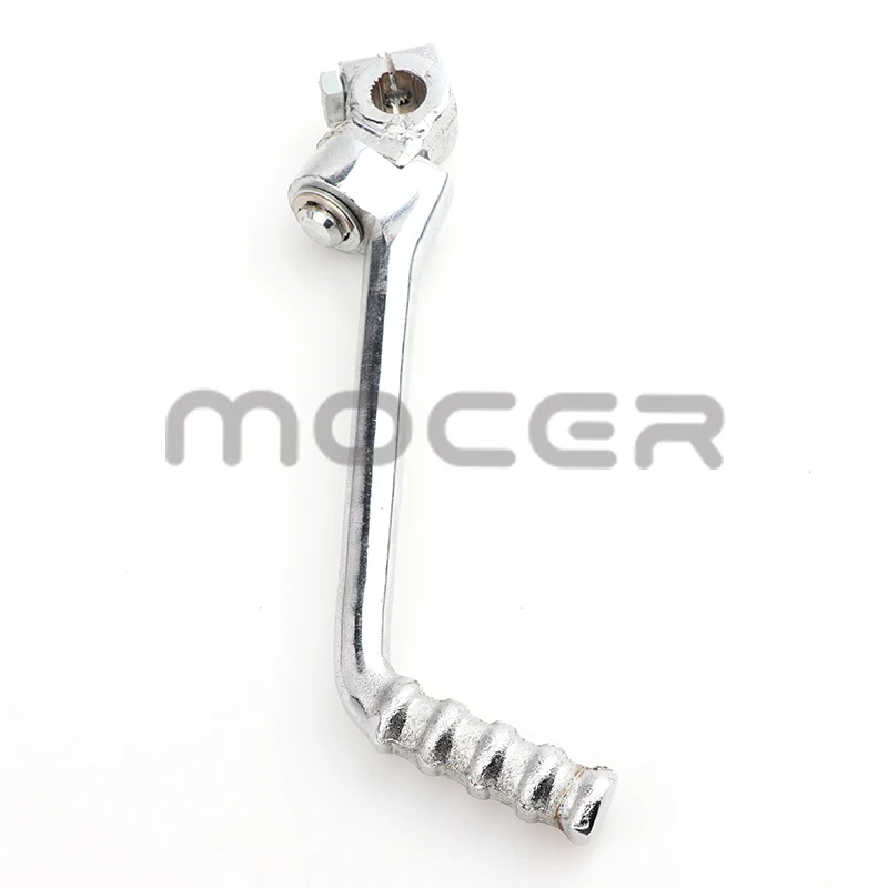 Motorcycle Kick Starter Lever Pedal For Kawasaki KE KL KLX KX KDX KZ 125 175 200 50cc-160cc Universal Chrome Starter Lever Parts