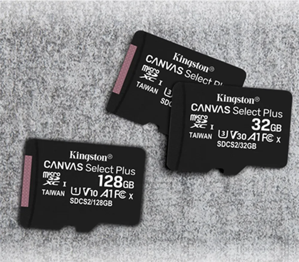 Kingston Micro SD карта памяти для телефона SDCS2 флэш- накопитель Micro SD 64 Гб 128 ГБ 32 ГБ 100 МБ/с./с скорость microSD TF карты памяти новые sd card