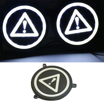 

YOLU Car LED Daytime Running Light Ultra-thin Round Soft Silicone Light COB Fog Light Modified LED Warning Light
