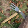 Multifunctional Anti-bending Easy to Use Garden Hoe and Cultivation Loosening Soil Hand Tool Non-Slip Handle Tool G32A 3