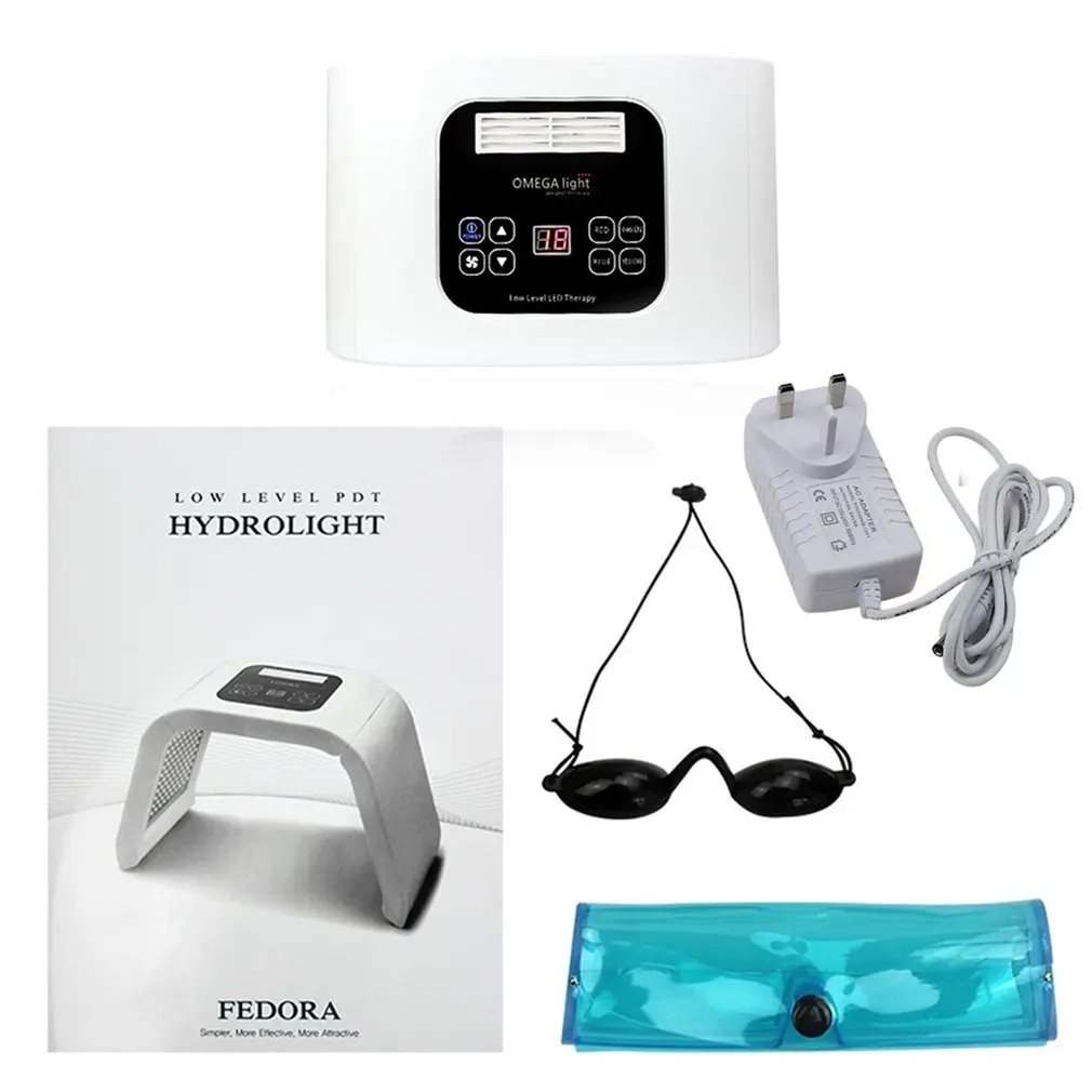 

7 Colors Facial Skin Care Device Beauty Instrument Electric Face Tightening Whitening Lifting Phototherapy Spectrometer PDT/LED