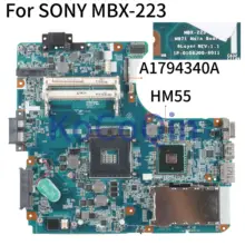 KoCoQin материнская плата для ноутбука SONY MBX-223 M971 1P-0106J00-6011 A1794340A HM55 материнская плата