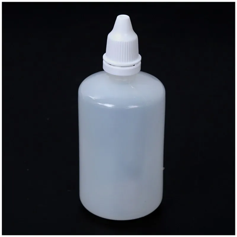 Упаковка из 50 пластиковых LDPE сжимаемые бутылки-капельницы жидкость для глаз пустой(100 мл емкость