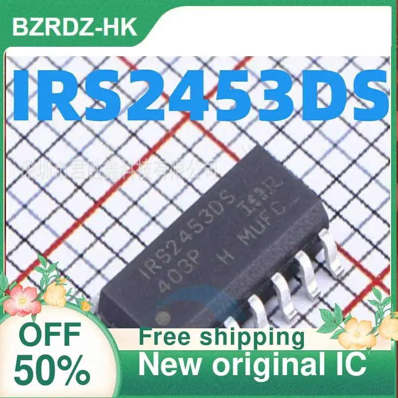 

1PCS IRS2453DSTRPBF IRS2453DS Bridge driver chip sop14 pin New original IC