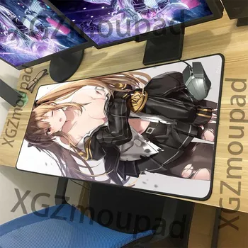 

XGZ Sexy Naked Sister HD Custom Large Gaming Mouse Pad Black Lock Edge Girls Frontline Computer Table Mat Speed Rubber Non-slip
