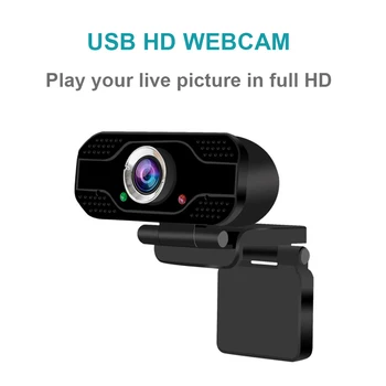 

HD 1080P Webcam Built-in Microphone Smart Web Camera USB Camera for Desktop Laptops Computer PC Game Cam