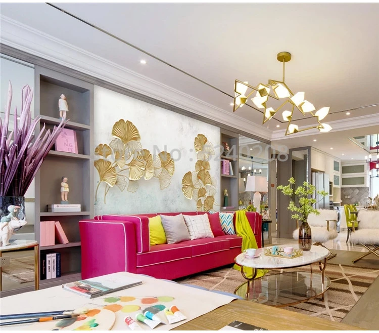 de estar abstrata adesivo auto-adesivo murais à prova dwaterproof água