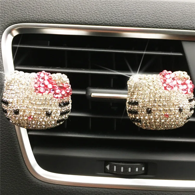 Новый узор автостайлинг духи Алмазный прекрасный Hello TK cat парфюм KT 100 оригинальные