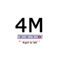 4M Right to left