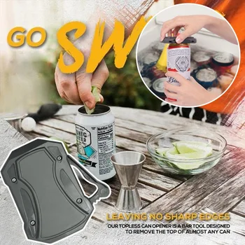 

Go Swing Opener Topless Can Opener Universal The Easiest Can Openers Ez Drink Bottle Topless beer can Openers DS Hot new 2020 SW