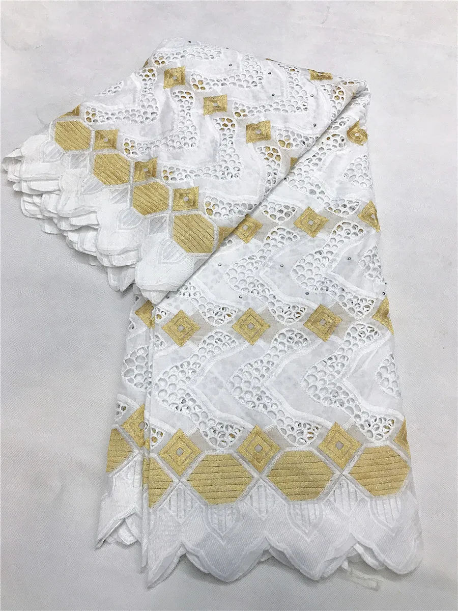 Швейцарская вуаль кружева в швейцарском стиле высокого качества tissu Африканский хлопок сухое кружево последняя ткань из Дубая нигерийское кружево для женщин 5 ярдов