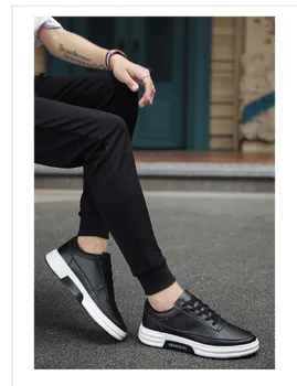 

2083-Shoes men trend men's shoes summer breathable men's wild casual shoes leather shoes men's board shoes