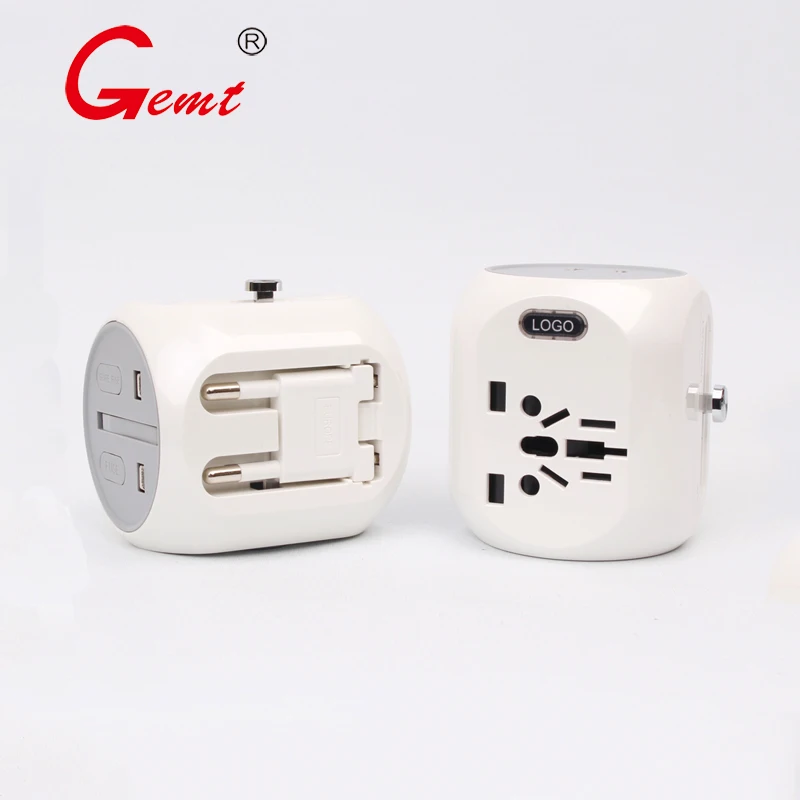 

Travel Adapter QC 3.0 Universal Adaptor Wall AC Power Plug Adapter Wall Charger with USB Type C Charging Ports for USA EU UK AUS